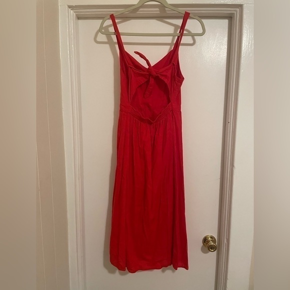Japna red tank midi dress size medium - Picture 8 of 9